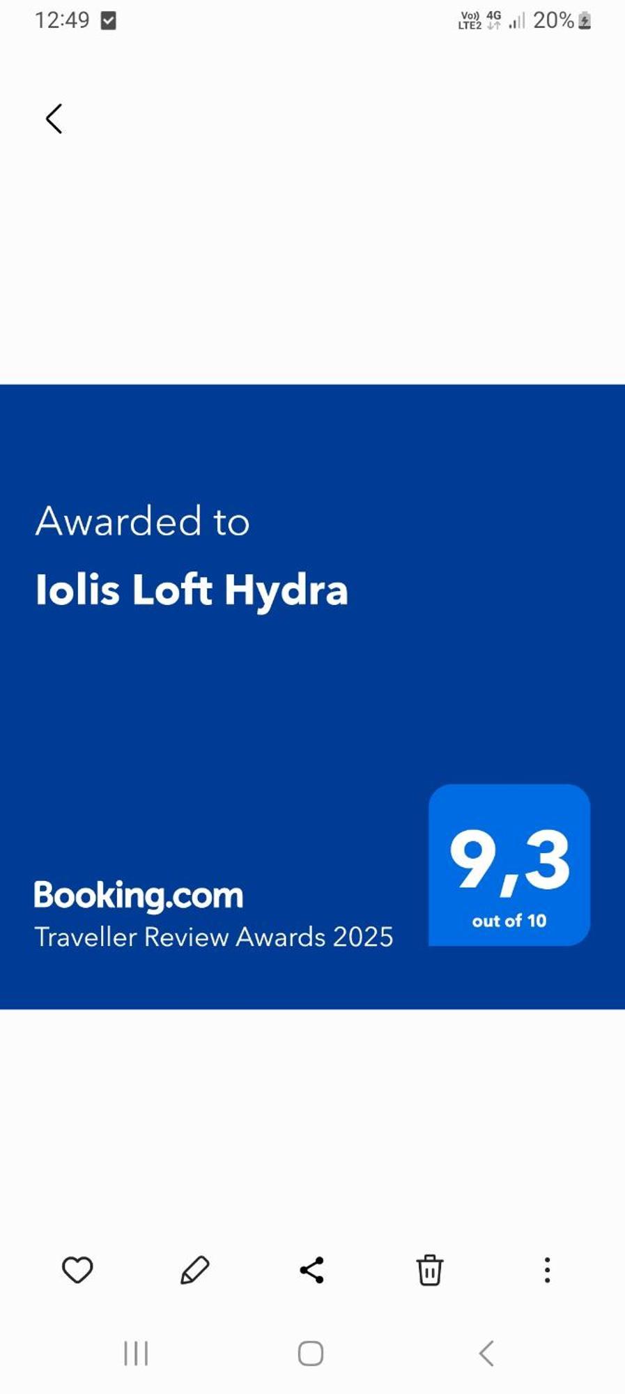 Iolis Loft Hydra Appartement Buitenkant foto
